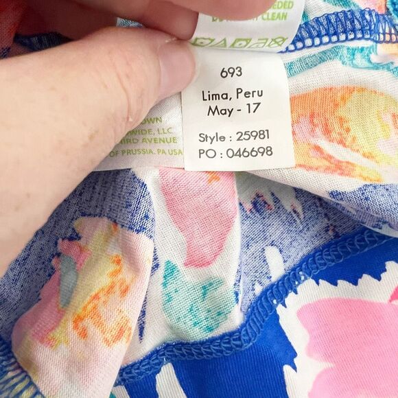 Lilly Pulitzer Blue Currant Marlowe Lil Olive Dress XXS - Picture 5 of 6